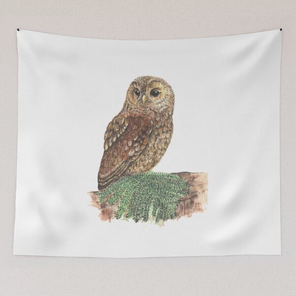 Item preview, The Owl designed and sold by Lindisfarne Scriptorium.
