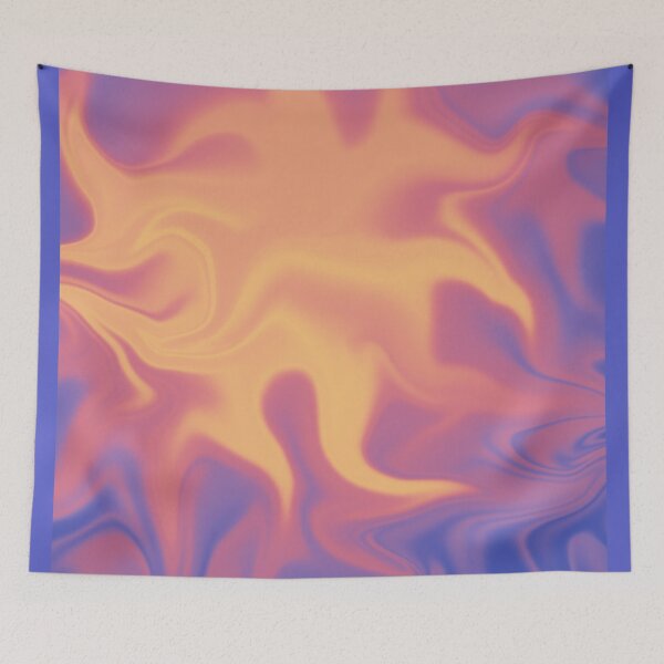 Item preview,  Abstract Blue Flow Art designed and sold by chahakisha.