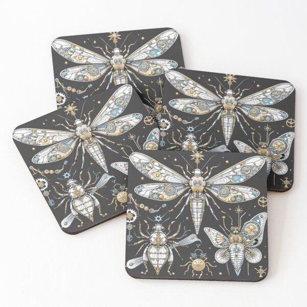 Item preview, Steampunk Mechanical Insects: Gears in Flight designed and sold by Frankie Design Store.