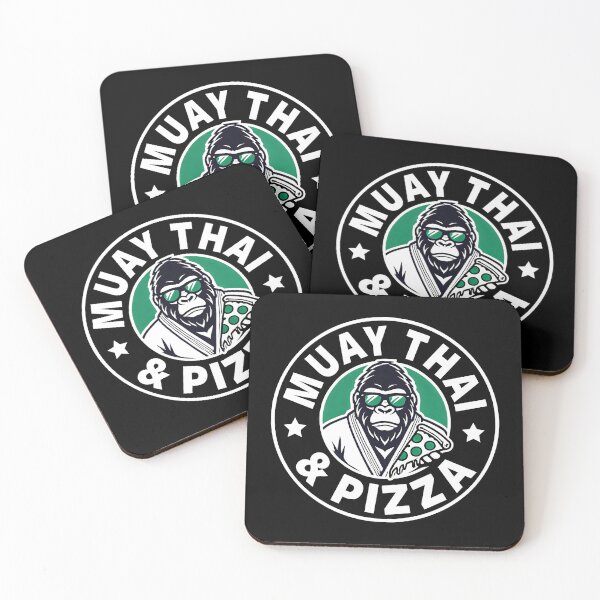 Item preview, Funny Thai Boxing - Muay Thai And Pizza designed and sold by Shirt-Face.