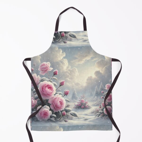 Item preview, Winter Rose Enchantment: A Snow-Kissed Floral Wonderland designed and sold by Meta2Physical.