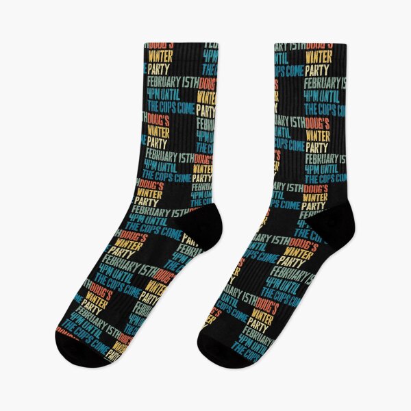Item preview, Dougs Winter Party 4Pm Until The Cops Come designed and sold by GrulkeNedrow.