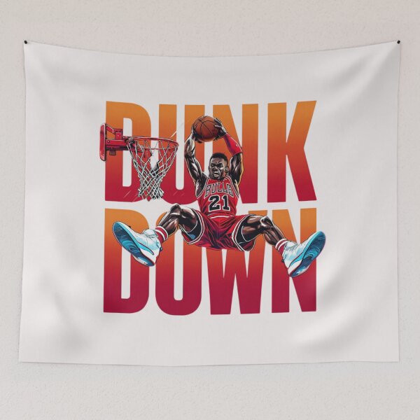 Item preview, Basketball Player Mid-Dunk  designed and sold by Aise06.