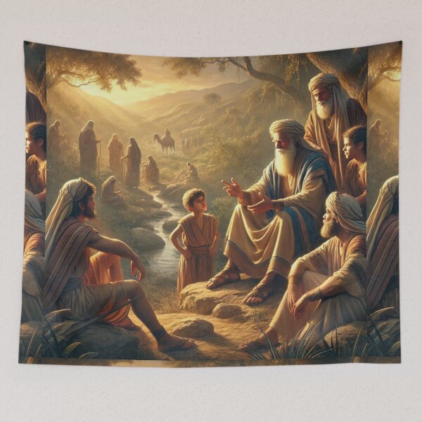 Item preview, "And Lamech Lived After He Begat Noah" – The Longevity of Generations Verse: Genesis 5:30 (KJV) designed and sold by Meta2Physical.