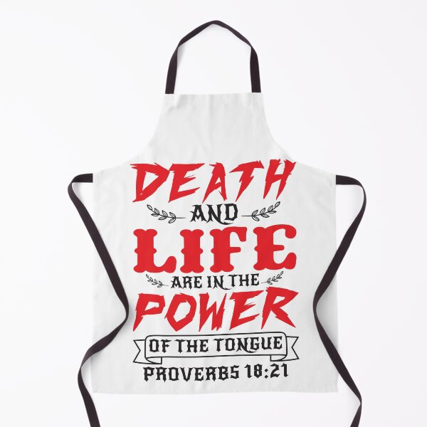 Item preview, Proverbs 18:21 Death And Life Are In The Power Of The Tongue designed and sold by plushism.