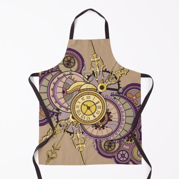 Item preview, Timeless Mechanisms: The Steampunk Clockwork designed and sold by Frankie Design Store.