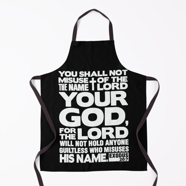 Item preview, Exodus 20:7 Name Of The LORD designed and sold by plushism.