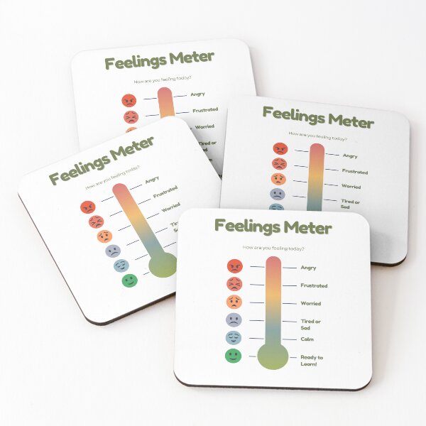 Item preview, Feeling Meter | Kids' Emotions Chart | Emotional Awareness Poster designed and sold by Classkaar.