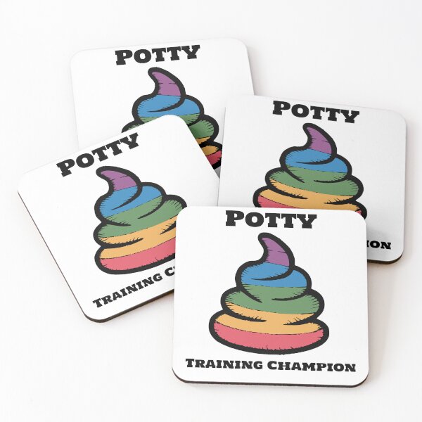 Item preview, Potty Training Champion - Rainbow Poop Award designed and sold by Kubala.