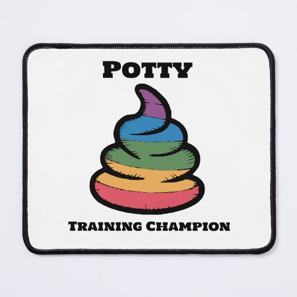 Item preview, Potty Training Champion - Rainbow Poop Award designed and sold by Kubala.