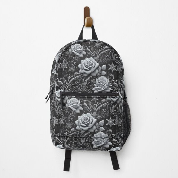 Item preview, Icy Thorn Vines: A Frozen Gothic Floral Elegance designed and sold by Meta2Physical.