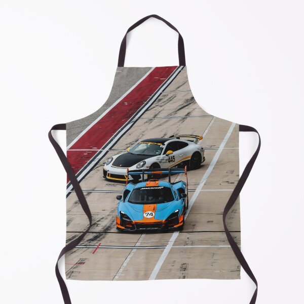 Item preview, Two racing cars on the racetrack designed and sold by Mauswohn.