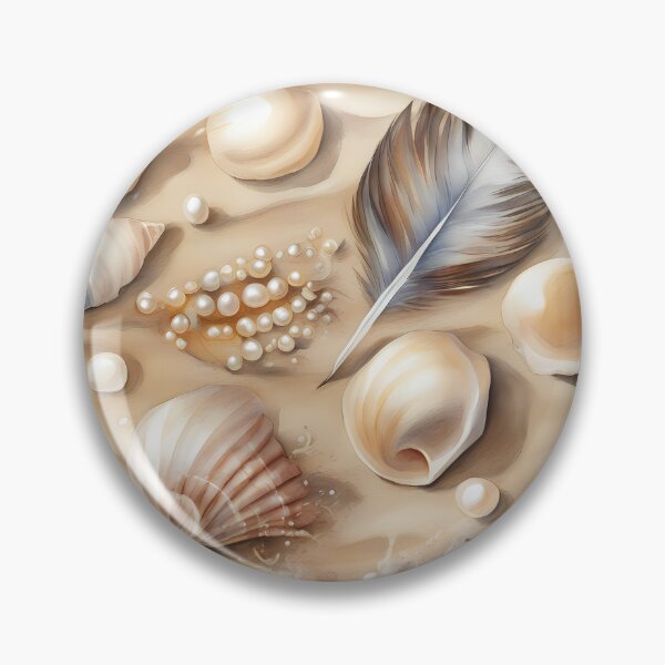 Item preview, Feathers and Seashells designed and sold by CalmnessbyChoice.