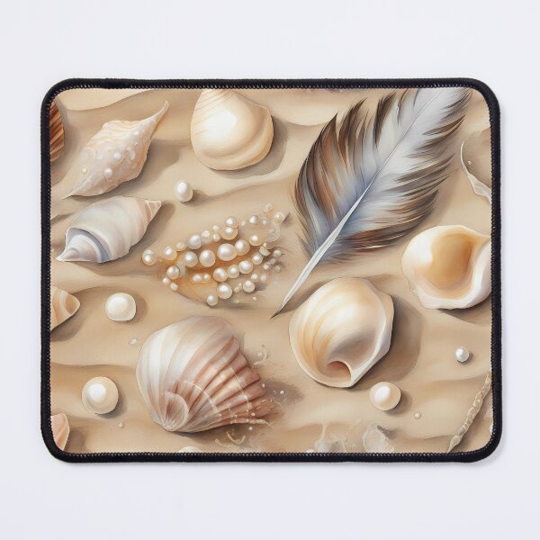 Item preview, Feathers and Seashells designed and sold by CalmnessbyChoice.