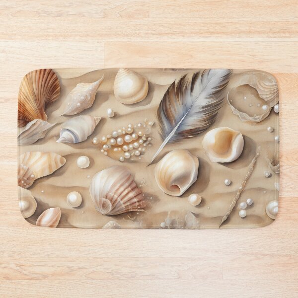 Item preview, Feathers and Seashells designed and sold by CalmnessbyChoice.
