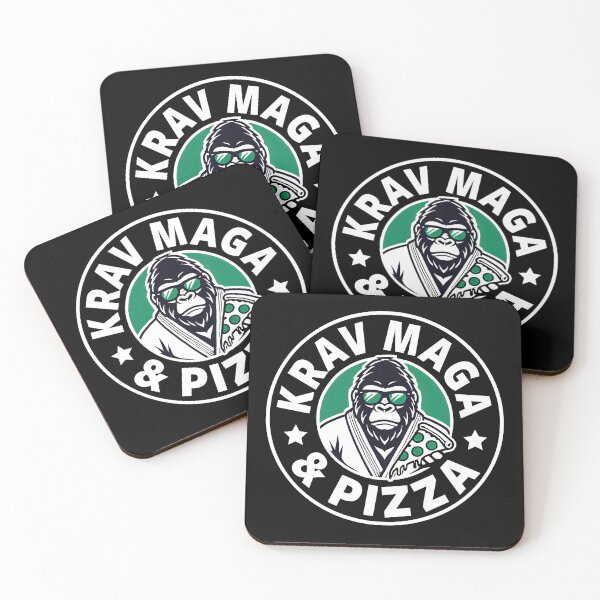 Item preview, Krav Maga And Pizza - Funny Krav Maga designed and sold by Shirt-Face.