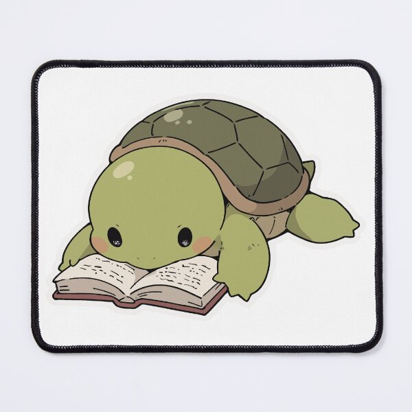 Item preview, Turtle Reading a Book designed and sold by Wildly Cute.