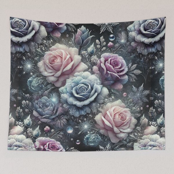 Item preview, Frozen Midnight Roses: A Dark Winter Elegance designed and sold by Meta2Physical.