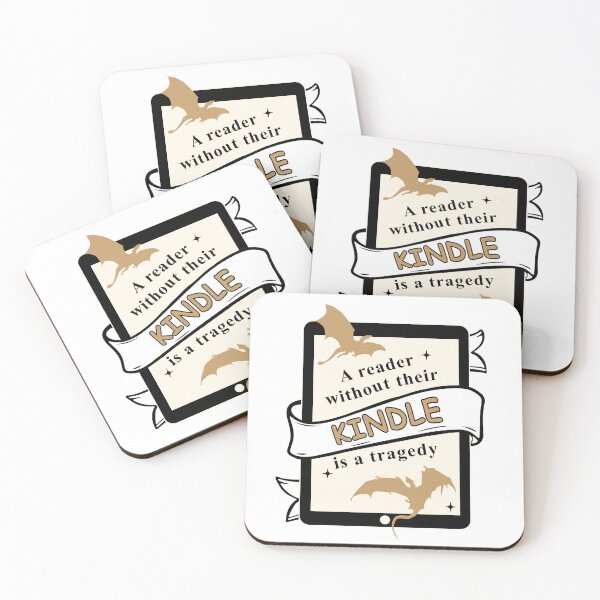 Item preview, Fourth Wing Quote - A Reader Without Their Kindle Is A Tragedy designed and sold by Judestudio.