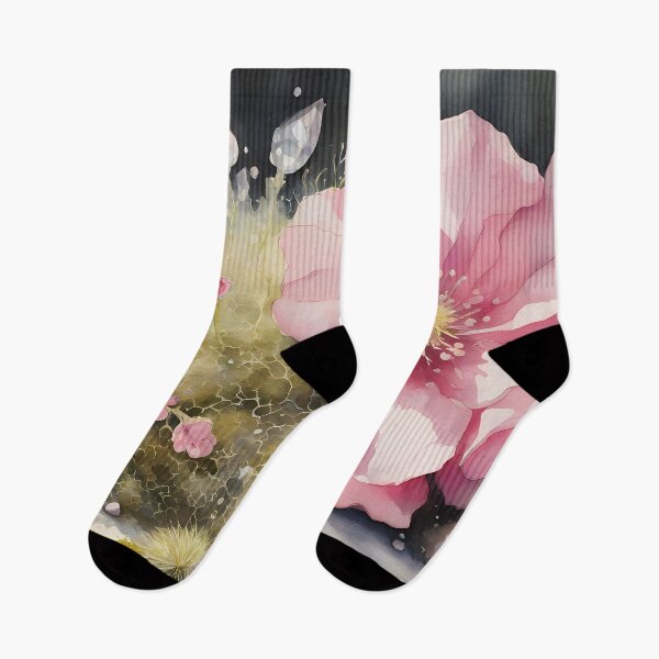 Item preview, Pink Flower on Moss designed and sold by CalmnessbyChoice.