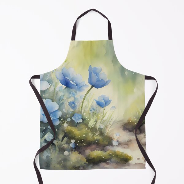 Item preview, Blue Fantasy Flowers designed and sold by CalmnessbyChoice.