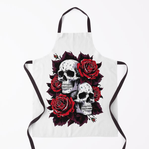 Item preview, Gothic Skull and Rose Motif designed and sold by likeforcode.