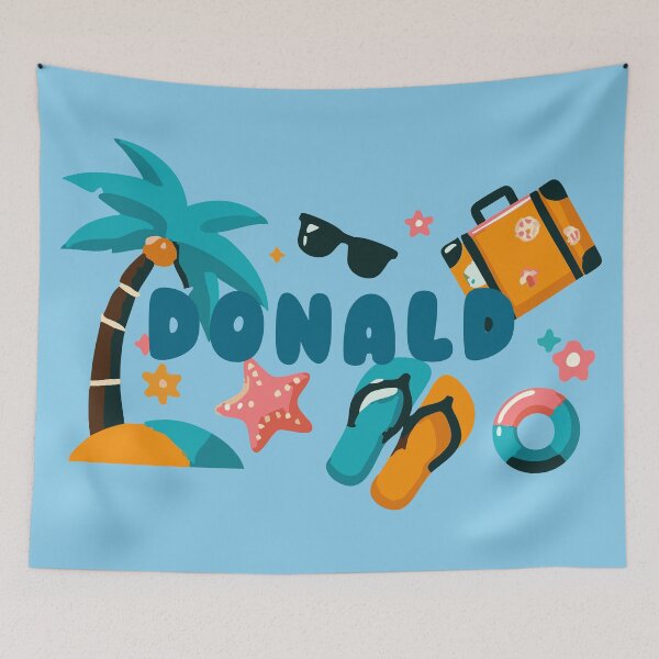 Item preview, Name Donald - personalized designed and sold by karolinahinc.