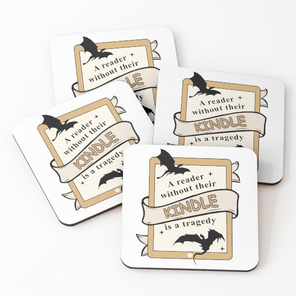 Item preview, Fourth Wing Quote - A Reader Without Their Kindle Is A Tragedy 2 designed and sold by Judestudio.