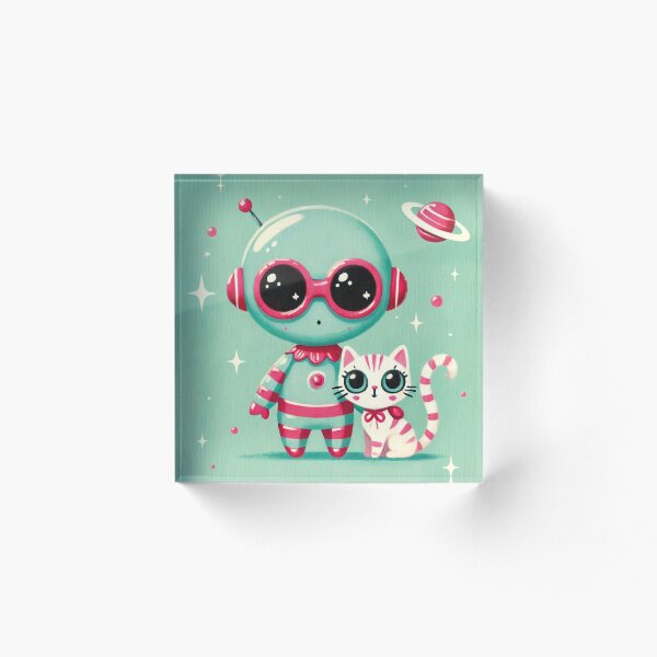 Item preview, Cosmic Cuddles Card designed and sold by Dancing in the Living Room.