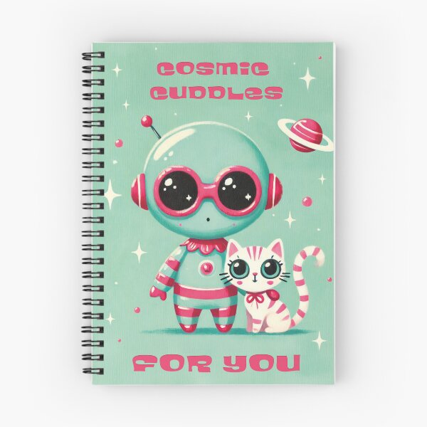 Item preview, Cosmic Cuddles Card designed and sold by Dancing in the Living Room.