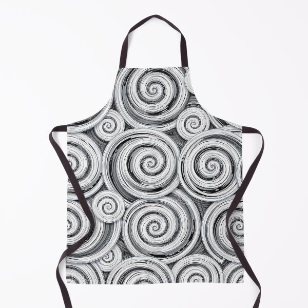 Item preview, Repeating pattern of spiral swirls in a monochromatic color scheme designed and sold by FestivityFinds.