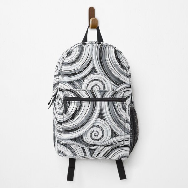 Item preview, Repeating pattern of spiral swirls in a monochromatic color scheme designed and sold by FestivityFinds.