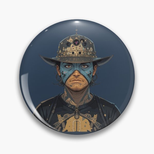 Item preview, Tribal Cyber Cowboy designed and sold by Frankie Design Store.