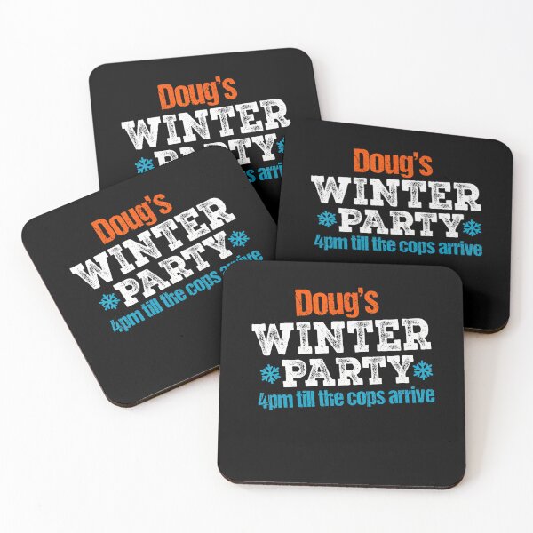 Item preview, Dougs Winter Party 2025 designed and sold by GrulkeNedrow.
