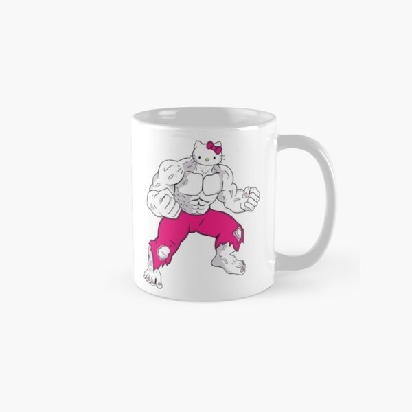 Aperçu de l'œuvre Culturiste Hello Kitty créée et vendue par YumeKurenai.
