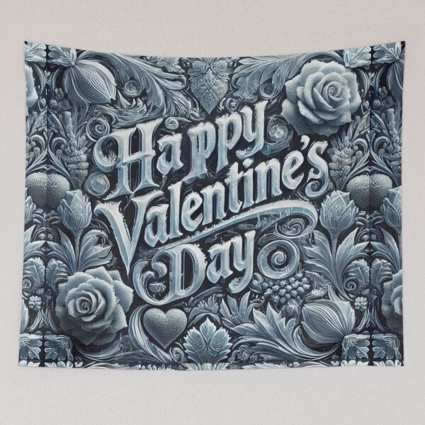Item preview, Frozen Valentine’s Elegance: An Icy Floral Masterpiece designed and sold by Meta2Physical.