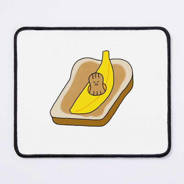 Item preview, Banana and Peanut guy on the bread designed and sold by superbaechoo.