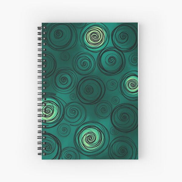 Item preview, Repeating pattern of digital sketch in rich deep teal designed and sold by FestivityFinds.