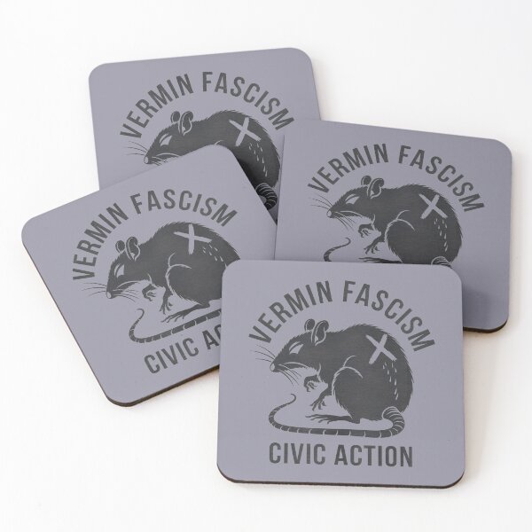 Item preview, Vermin Fascism Civic Action  designed and sold by HowToCanadian.