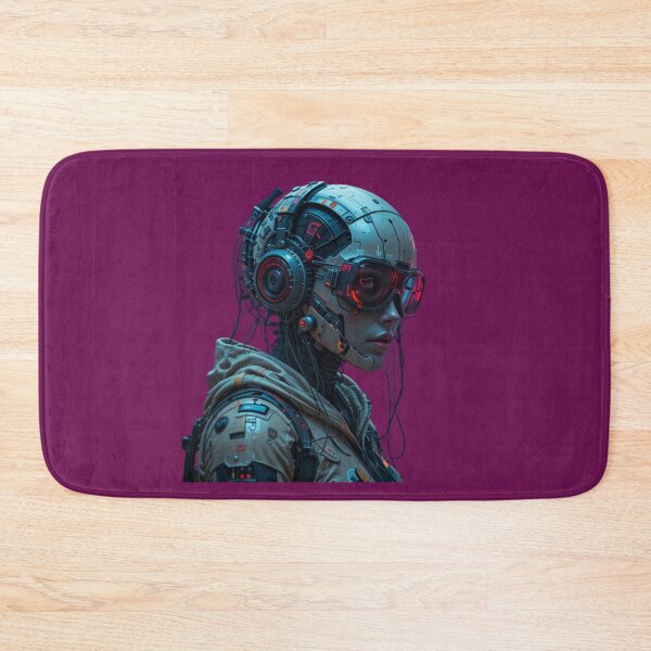 Item preview,  Cyberpunk Futuristic Tech Warrior designed and sold by Frankie Design Store.