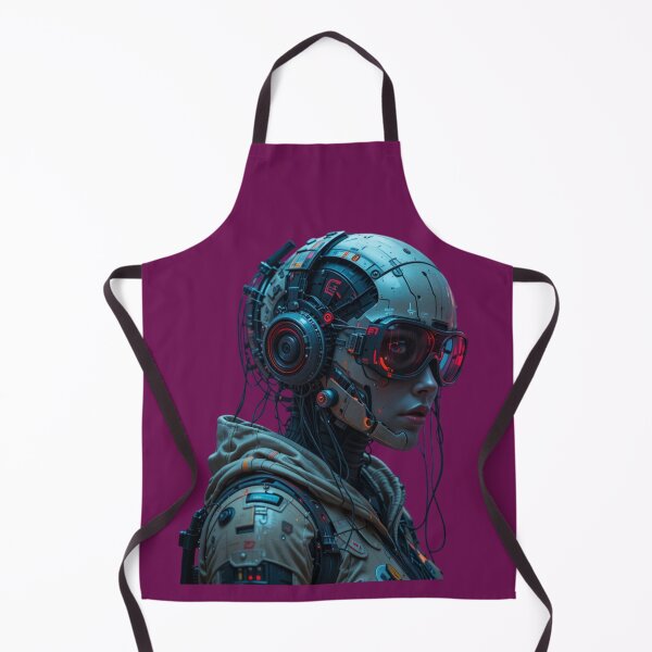 Item preview, Cyberpunk Futuristic Tech Warrior designed and sold by Frankie Design Store.