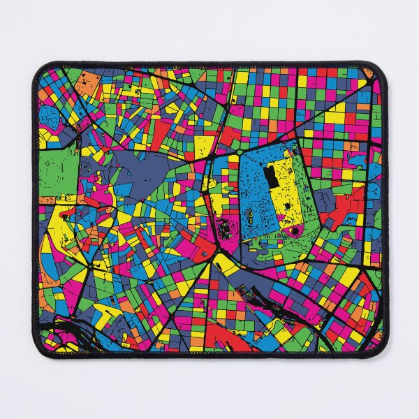 Item preview, Madrid Spain City Map Pop Art designed and sold by Stadify.