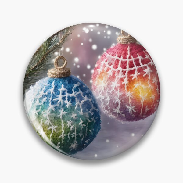 Item preview, Three Christmas Baubles designed and sold by CalmnessbyChoice.