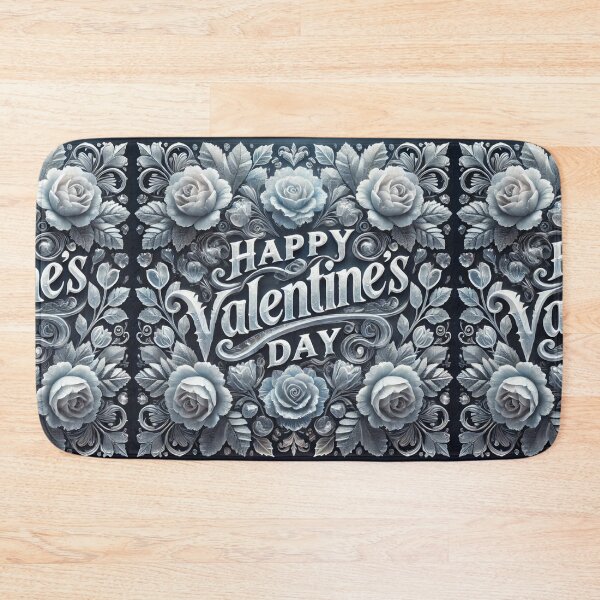 Item preview, Icy Valentine’s Perfection: A Frosted Love Engraving designed and sold by Meta2Physical.