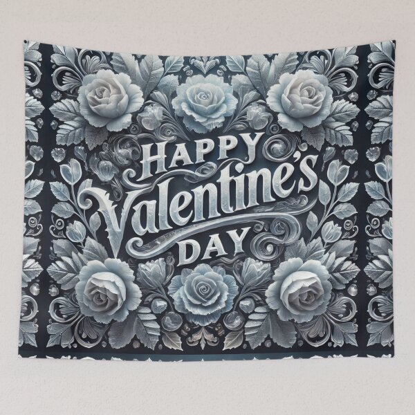 Item preview, Icy Valentine’s Perfection: A Frosted Love Engraving designed and sold by Meta2Physical.