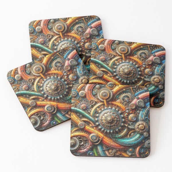 Item preview, Steampunk aesthetics and abstract art.  designed and sold by CosmicMoto.