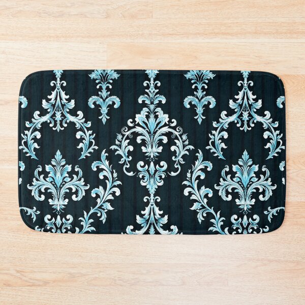 Item preview, Dusk Blue Striped Damask designed and sold by DesignsByPrnces.