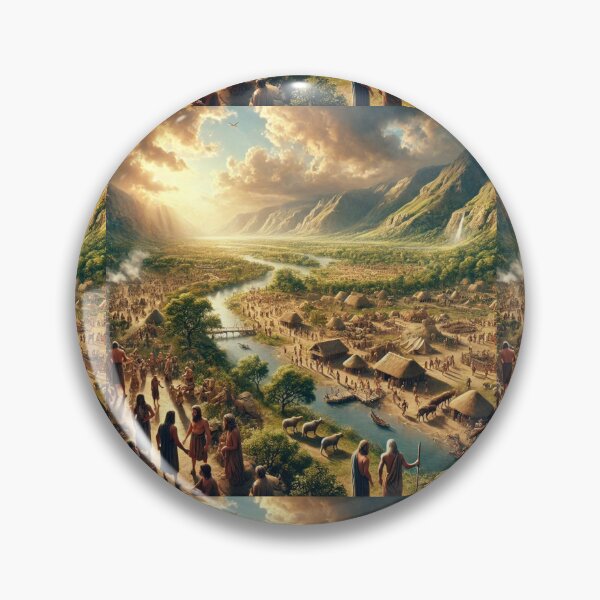 Item preview, "And It Came to Pass When Men Began to Multiply" – The Expansion of Humanity Verse: Genesis 6:1 (KJV) designed and sold by Meta2Physical.