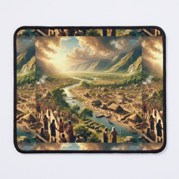 Item preview, "And It Came to Pass When Men Began to Multiply" – The Expansion of Humanity Verse: Genesis 6:1 (KJV) designed and sold by Meta2Physical.