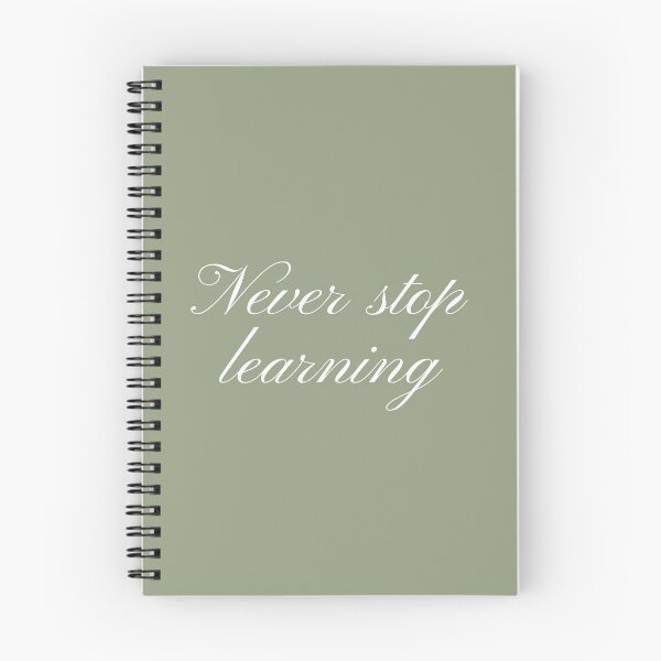Item preview, Growth Mindset Journal | Green Leaves & Inspiring Quotes designed and sold by DenDesigns825.